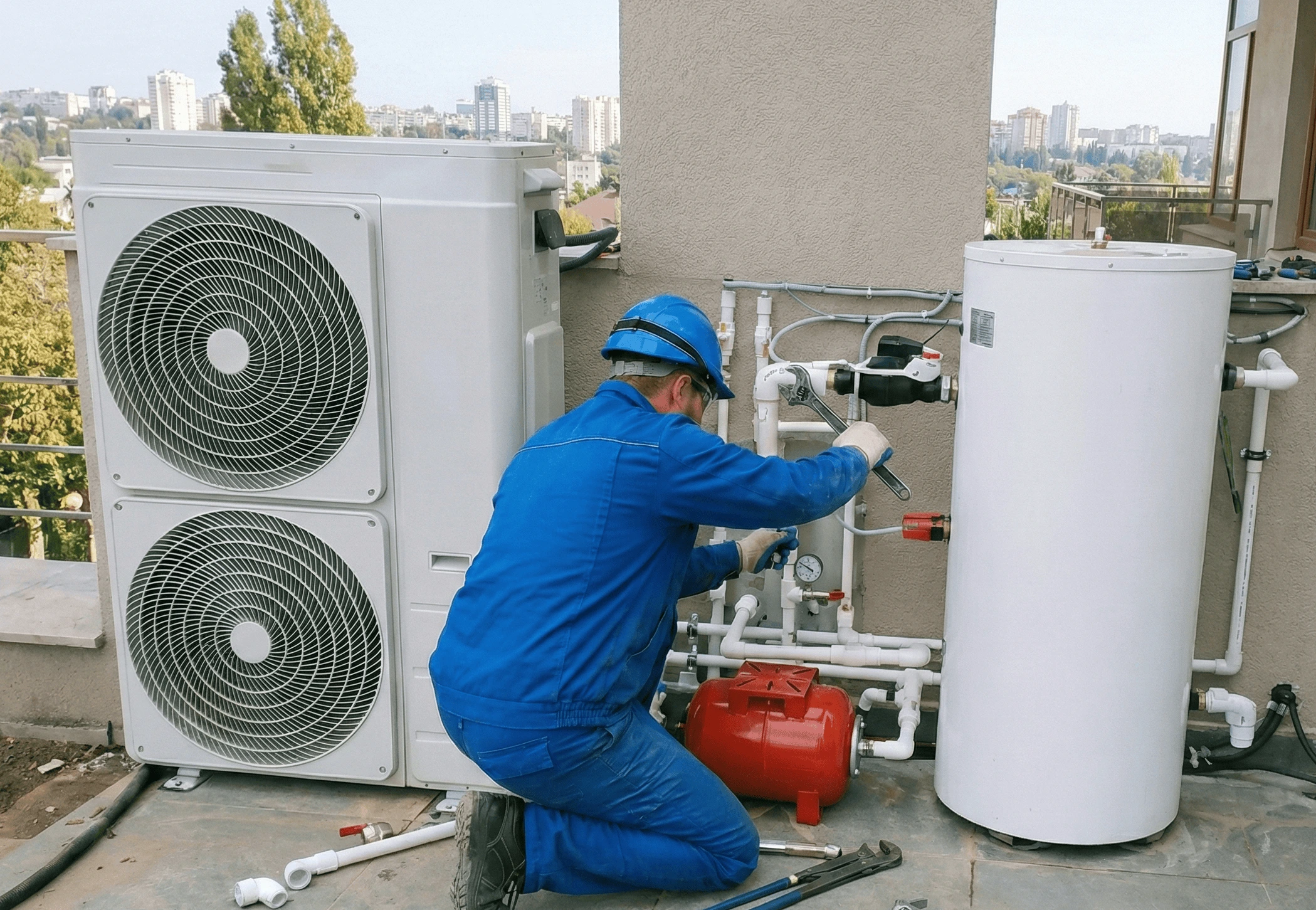 Adana ısı pompası — doğalgazsız ısıtma, soğutma, sıcak su.